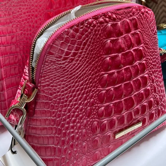 Brahmin Georgina Satchel | pink - Picture 13 of 15